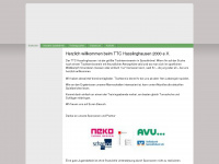 ttc-hasslinghausen.de Webseite Vorschau