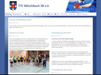 ttc-woeschbach.de Webseite Vorschau