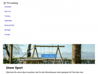 ttclenzburg.ch Webseite Vorschau