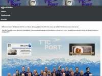 ttcport.ch Webseite Vorschau