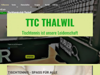 ttcthalwil.ch Webseite Vorschau