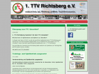 ttv-richtsberg.de Webseite Vorschau