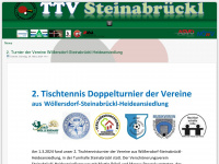 ttv-steinabrueckl.at Webseite Vorschau