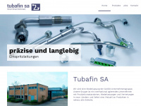 tubafin.ch Webseite Vorschau