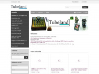 tubeland.de Webseite Vorschau