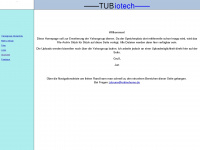 tubiotech.de Webseite Vorschau