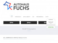 autohaus-fuchs.de Webseite Vorschau