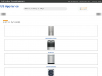us-appliance.com Webseite Vorschau
