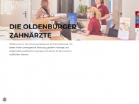 die-oldenburger-zahnaerzte.de Webseite Vorschau