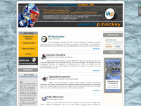 icehockeypage.net Webseite Vorschau