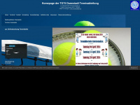 tg75-tennis.de Webseite Vorschau