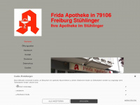 frida-apotheke.de Webseite Vorschau