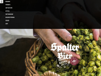 spalter-bier.de Webseite Vorschau