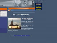 tueckinger.de Webseite Vorschau