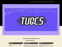 tugcs.de Webseite Vorschau