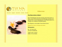 tui-na-massage.de Webseite Vorschau