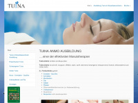 tuina.at Webseite Vorschau