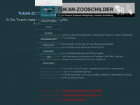 tukan-zooschilder.de Webseite Vorschau