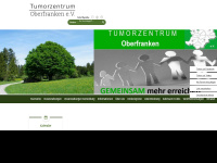 tumorzentrum-oberfranken.de Webseite Vorschau