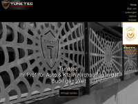 tunetec.at Webseite Vorschau