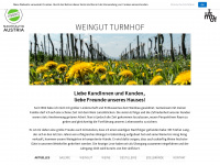 turmhof.at Webseite Vorschau