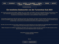 turnershow.ch Webseite Vorschau