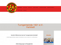 turngemeinde-karlstadt.de Webseite Vorschau