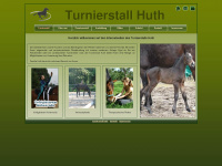 turnierstall-huth.de Webseite Vorschau