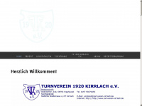 turnverein-kirrlach.de Webseite Vorschau