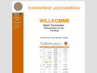 turnverein-weissenbach.at Webseite Vorschau