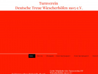 turnverein-wiescherhoefen.de Webseite Vorschau