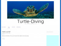 turtle-diving.de Webseite Vorschau