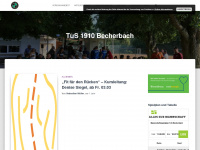 tus-becherbach.de Webseite Vorschau
