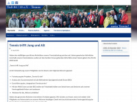 tus8410-tennis.de Webseite Vorschau