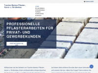 tuscher-pflasterbau.de Webseite Vorschau