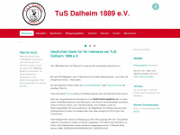 tusdalheim1889.de Webseite Vorschau