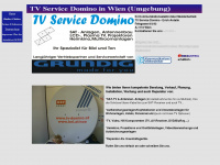 tv-domino.at Webseite Vorschau