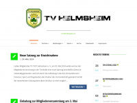 tv-helmsheim.de Webseite Vorschau