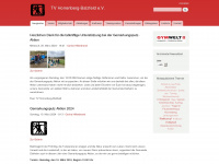 tv-horrenberg-balzfeld.de Webseite Vorschau