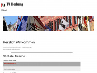 tv-horburg.ch Webseite Vorschau