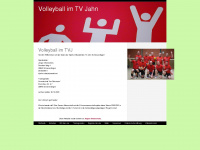 tv-jahn-volleyball.de Webseite Vorschau
