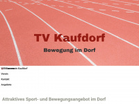 tv-kaufdorf.ch Webseite Vorschau