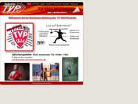 tv-pforzheim-badminton.de Webseite Vorschau