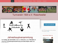tv-rieschweiler.de Webseite Vorschau
