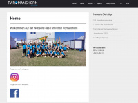 tv-romanshorn.ch Webseite Vorschau