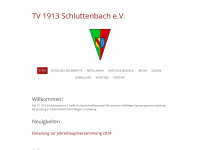 tv-schluttenbach.de Webseite Vorschau