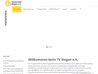 tv-stegen.de Webseite Vorschau