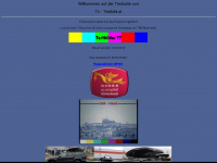 tv-testbild.at Webseite Vorschau