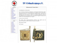 tv-urbach.de Webseite Vorschau