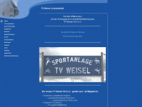 tv-weisel.de Webseite Vorschau